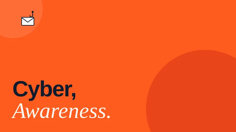 PowerData field guide: cyber awareness. — spotting the trick in the inbox before anyone clicks it.
